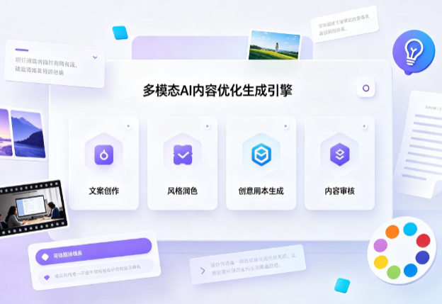 磐石市AI智能内容优化创新 多模态生成技术丰富数字内容创作生态