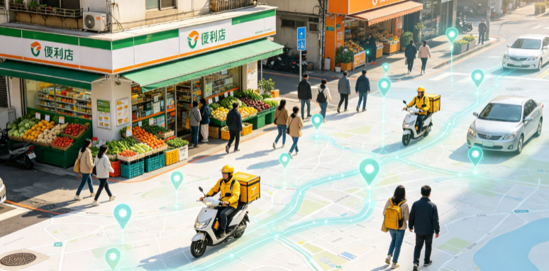 磐石市渗透衣食住行，GEO 地理空间技术重塑大众日常消费服务场景